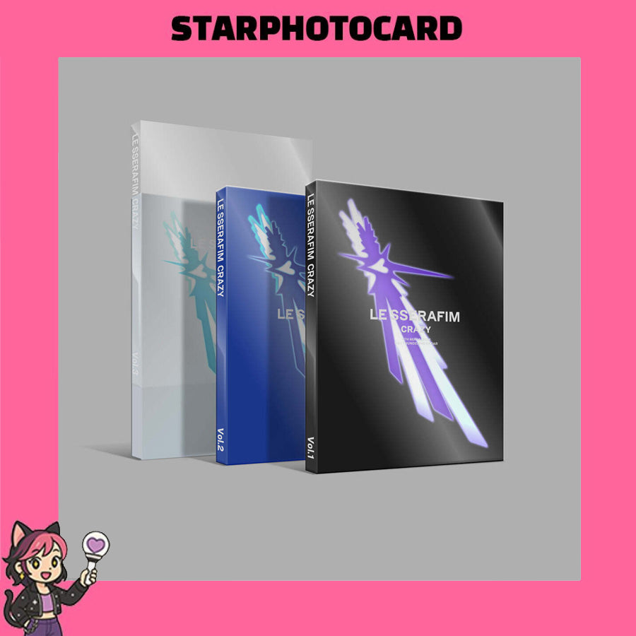 [READY STOCK] (LE SSERAFIM) 4th Mini Album 'CRAZY' 5