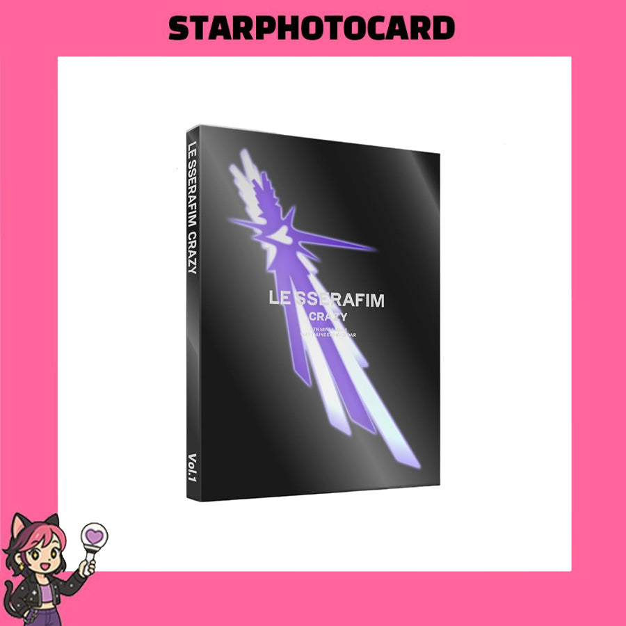 LE SSERAFIM - 4th Mini Album 'CRAZY' (Photobook ver.) album — VOL.1