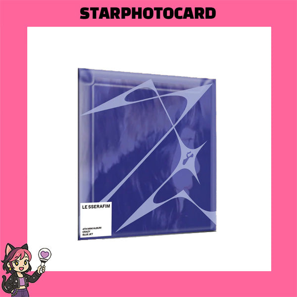 [READY STOCK] (LE SSERAFIM) 4th Mini Album 'CRAZY' (COMPACT ver.) 4