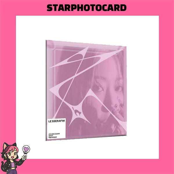 [READY STOCK] (LE SSERAFIM) 4th Mini Album 'CRAZY' (COMPACT ver.) 5