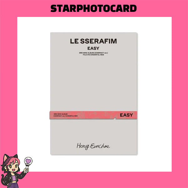 [READY STOCK] (LE SSERAFIM) 3rd Mini Album 'EASY' (COMPACT ver.) 3