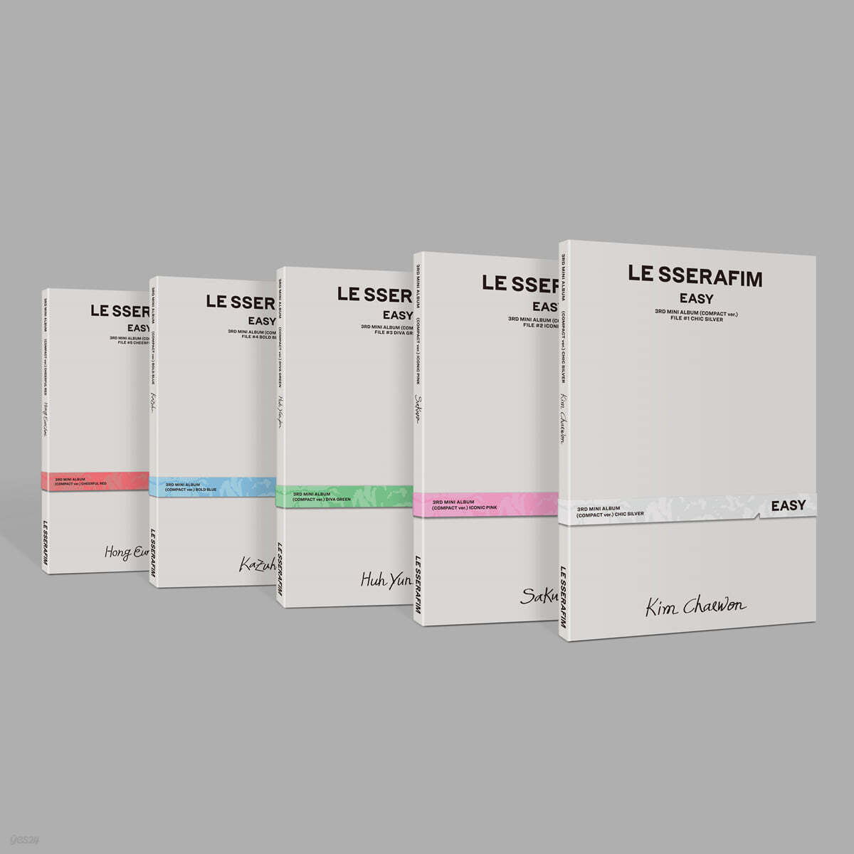 [READY STOCK] (LE SSERAFIM) 3rd Mini Album 'EASY' (COMPACT ver.) 1