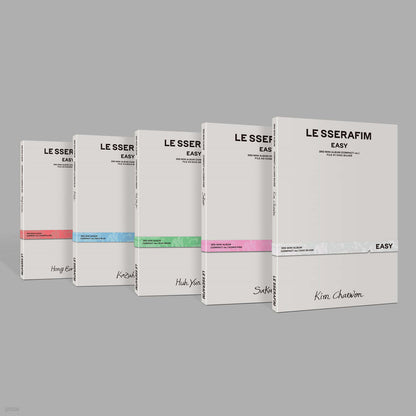 [READY STOCK] (LE SSERAFIM) 3rd Mini Album 'EASY' (COMPACT ver.) 1