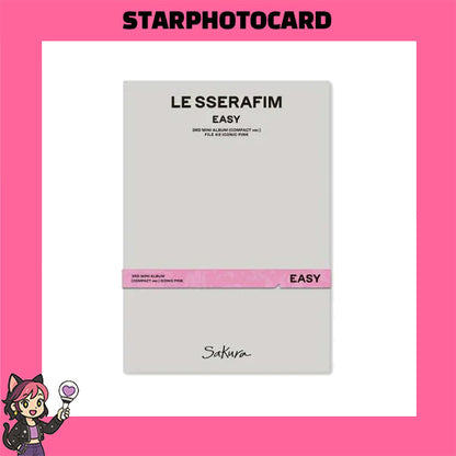 [READY STOCK] (LE SSERAFIM) 3rd Mini Album 'EASY' (COMPACT ver.) 7
