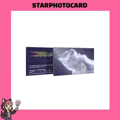 [READY STOCK] (LE SSERAFIM) 4th Mini Album 'CRAZY' (weverse albums ver.) 4