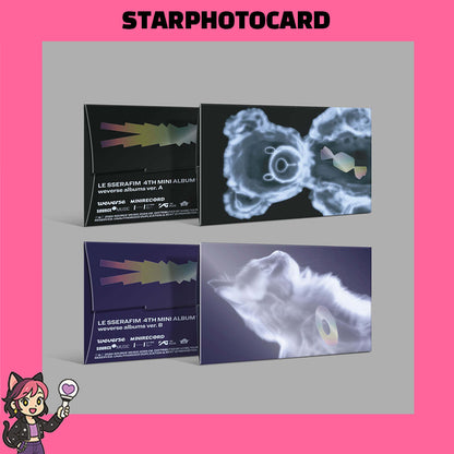 [READY STOCK] (LE SSERAFIM) 4th Mini Album 'CRAZY' (weverse albums ver.) 5