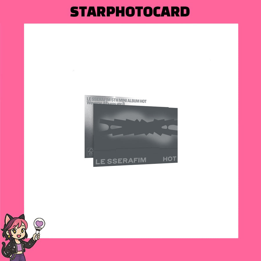 LE SSERAFIM - 5th Mini Album 'HOT' (Weverse Albums ver.) album — B