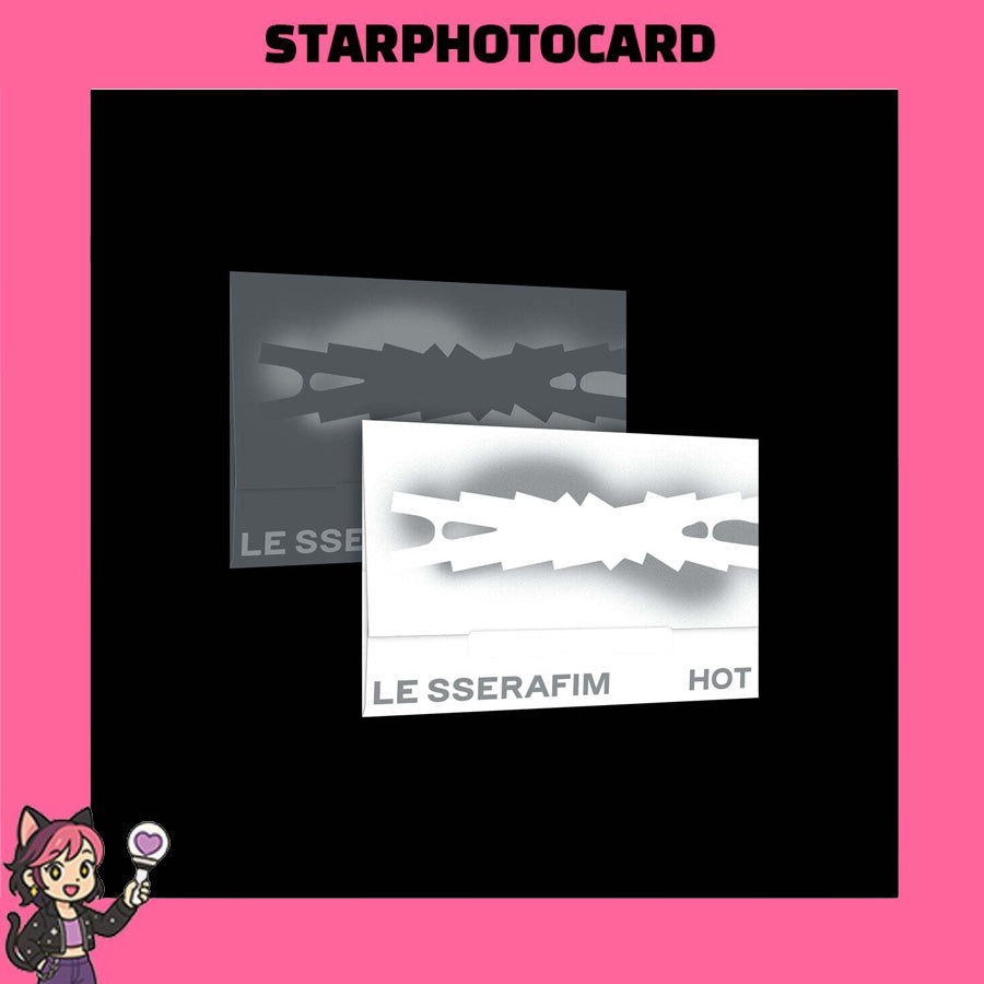 LE SSERAFIM - 5th Mini Album 'HOT' (Weverse Albums ver.) album — SET