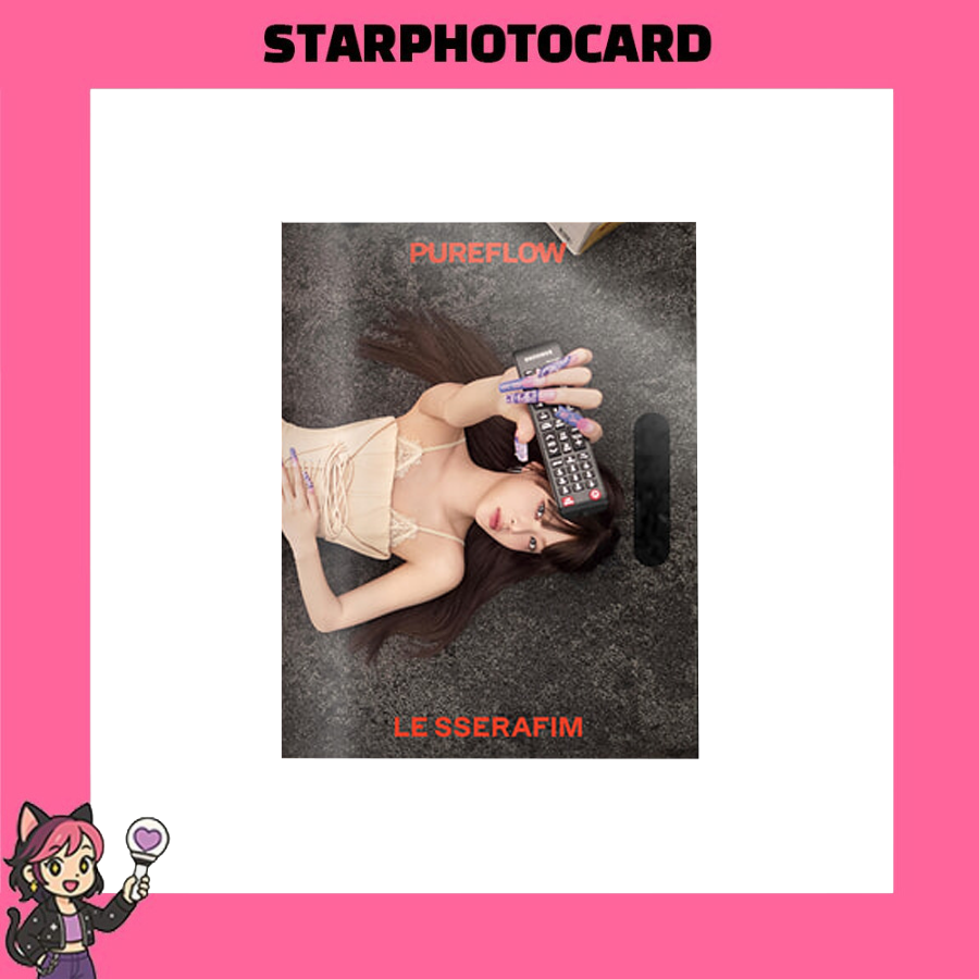 [READY STOCK] LE SSERAFIM 2nd Studio Album ‘PUREFLOW’ pt.1 (COMPACT ver.) 4