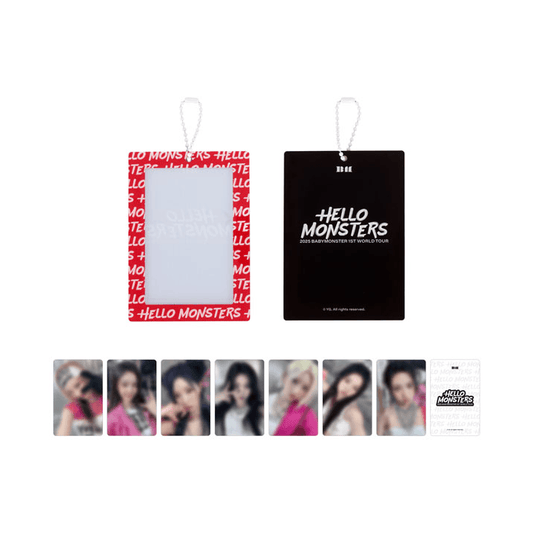 [HELLOMONSTERS] BABYMONSTER ACRYLIC PHOTOCARD HOLDER
