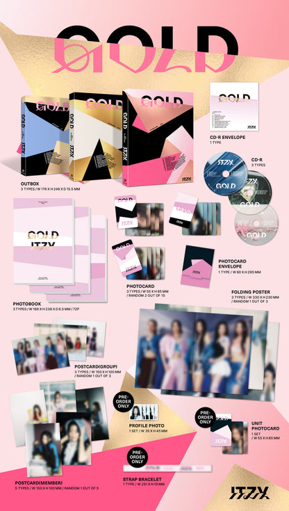 ITZY - GOLD [STANDARD ver.]