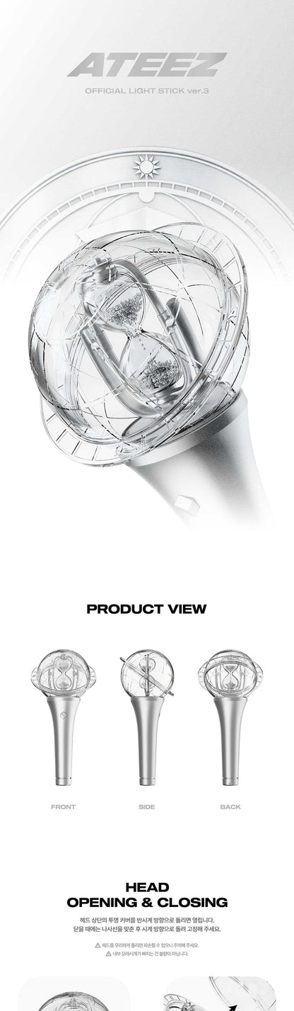 [READY STOCK] ATEEZ OFFICIAL LIGHT STICK VER 3 5
