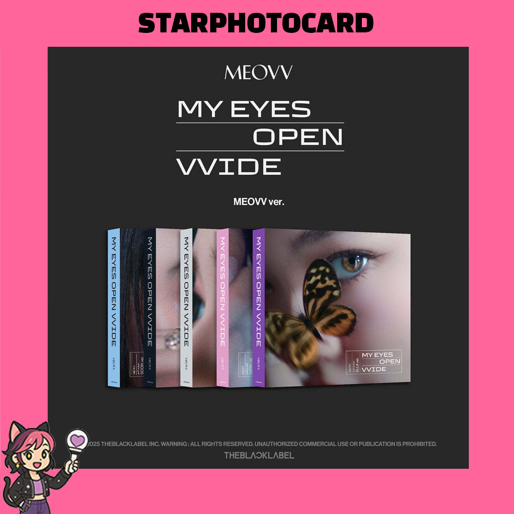 MEOVV - 1st EP Album 'My Eyes Open Vvide' (Meovv Ver.)