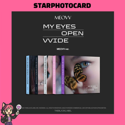 MEOVV - 1st EP Album 'My Eyes Open Vvide' (Meovv Ver.)