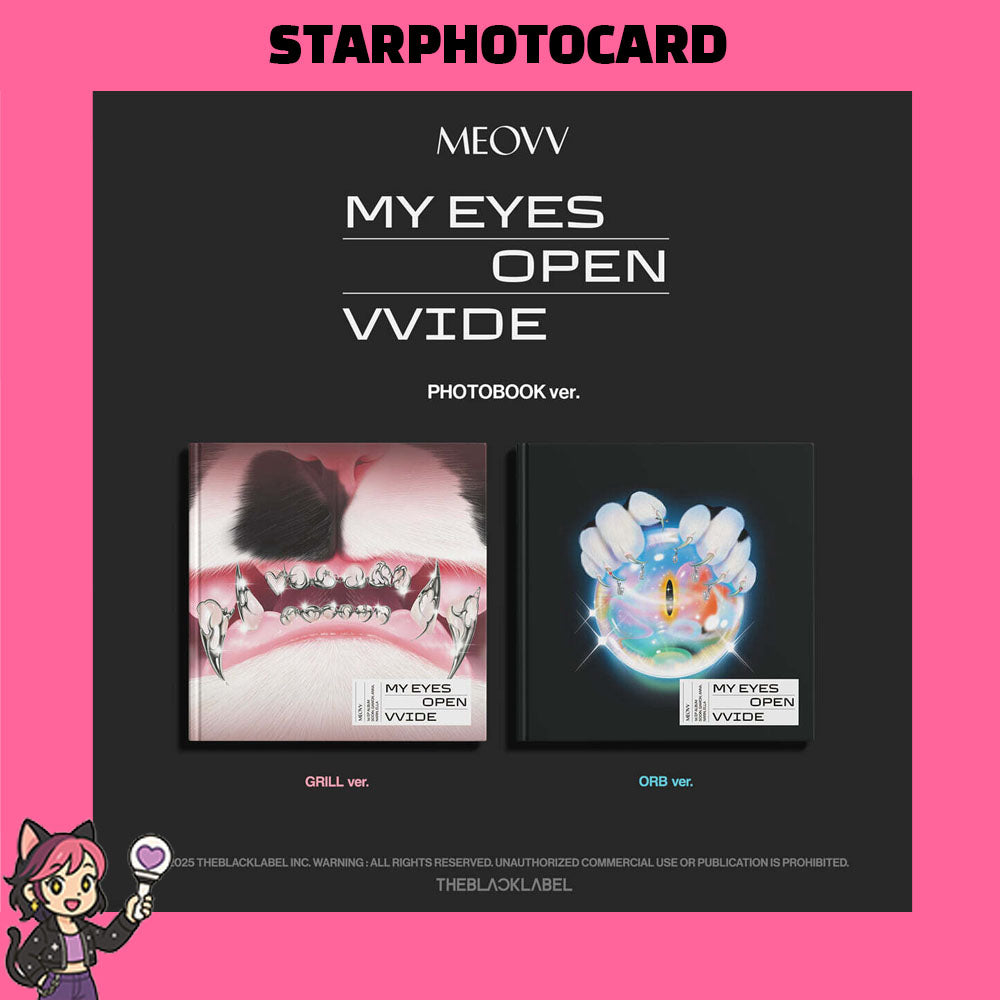 MEOVV - 1st EP Album 'My Eyes Open Vvide' (Photobook Ver.)