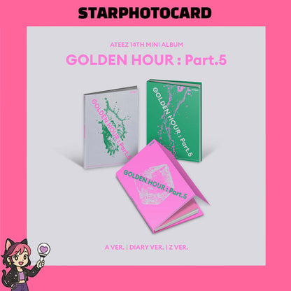 [READY STOCK] ATEEZ GOLDEN HOUR : Part.5 6