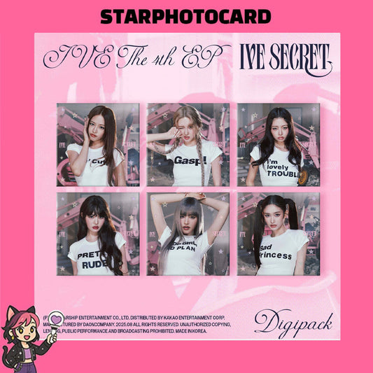 Product image of IVE 4th EP “IVE SECRET” (Digipack Ver.) album