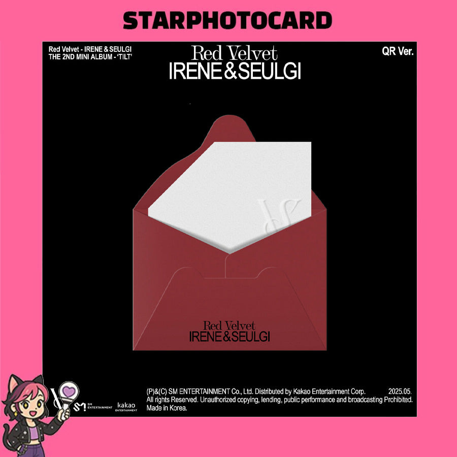 Product image of IRENE&SEULGI 2nd mini album “TILT” (QR Ver.) 