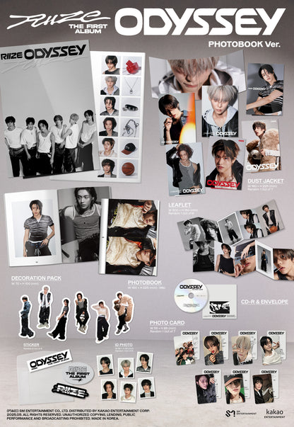 RIIZE - 1st Album 'Odyssey' (Photobook Ver.)