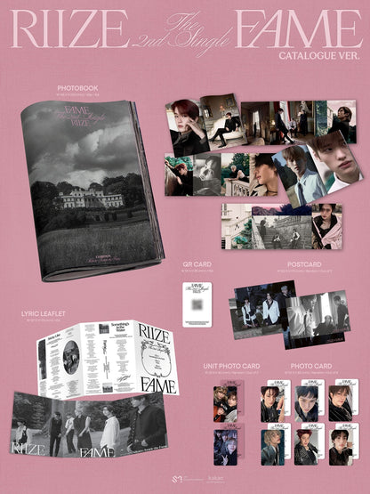 RIIZE - 2nd Single Album 'Fame' (Catalogue Ver.)
