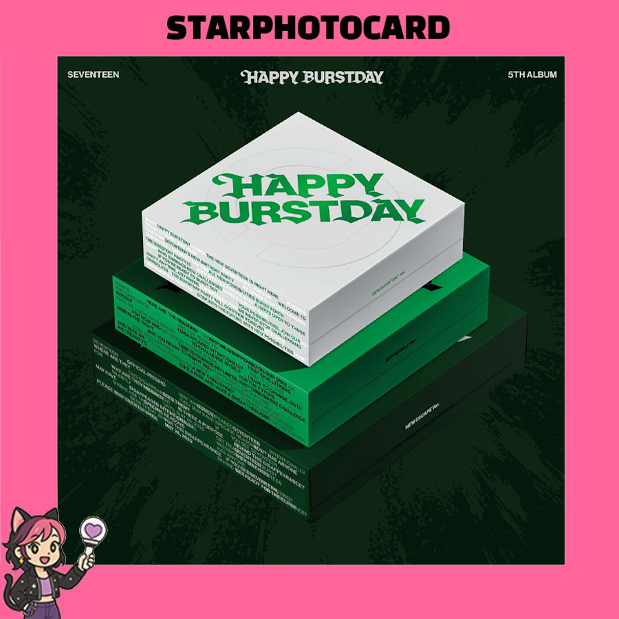 SEVENTEEN- 5th Album ‘Happy Burstday’