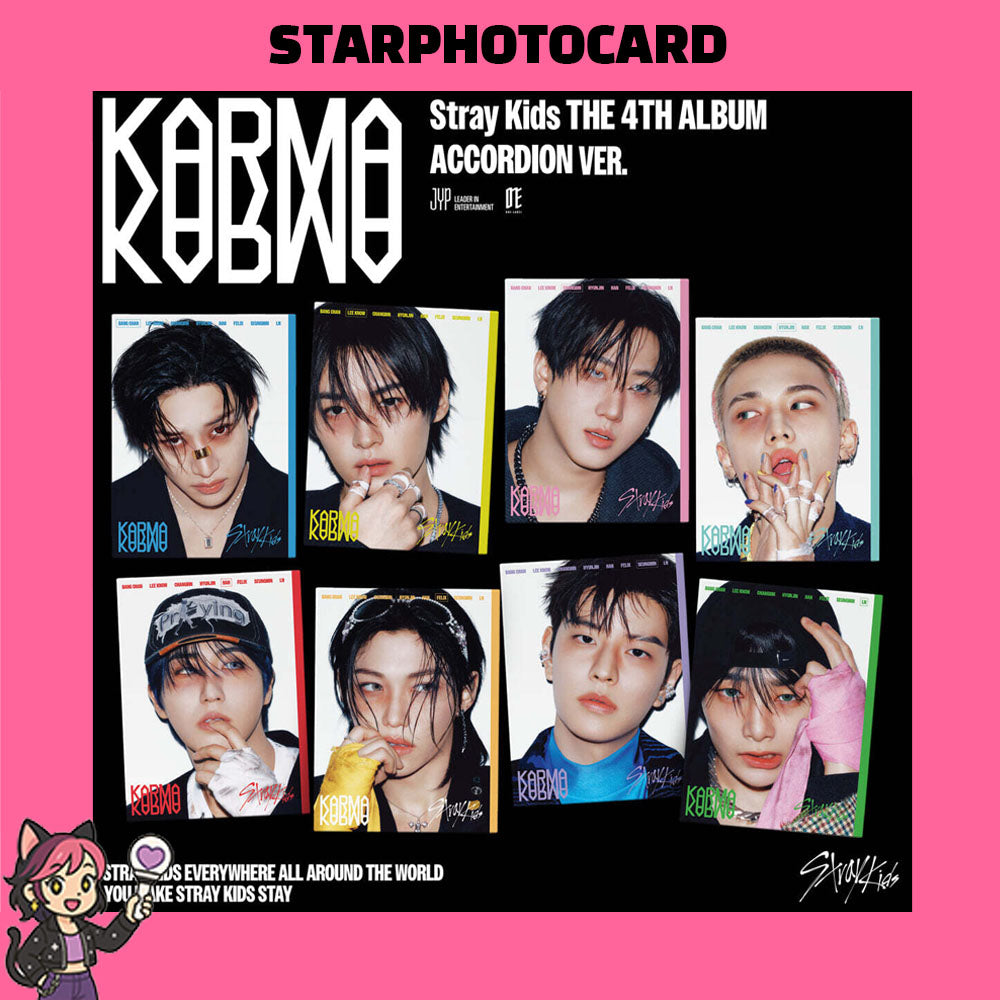 STRAY KIDS - 4th Full Album 'KARMA' (Accordion Ver.)