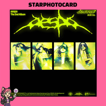 [READY STOCK] aespa 2 [LEMONADE] (ACID Ver.) 6