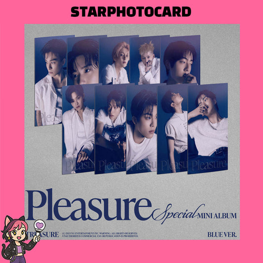 TREASURE - Special Mini Album 'Pleasure' (Blue Ver.)