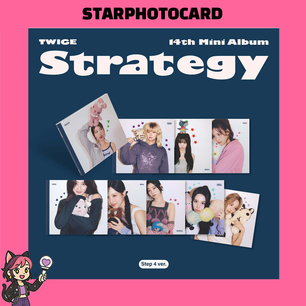 TWICE - 14th Mini Album: STRATEGY [Step 4 ver.]