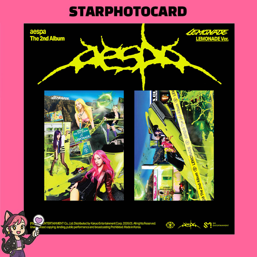 [READY STOCK] AESPA - 2ND FULL ALBUM (LEMONADE Ver.)