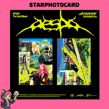 [READY STOCK] AESPA - 2ND FULL ALBUM (LEMONADE Ver.)