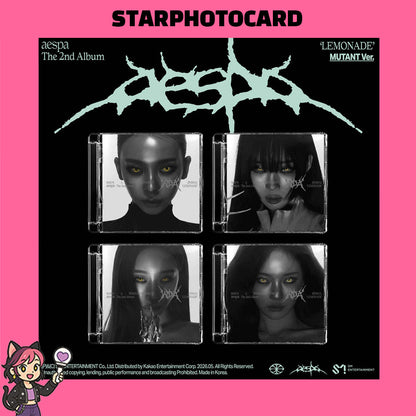 [READY STOCK] aespa 2 [LEMONADE] (MUTANT Ver.) 6