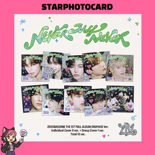 ZEROBASEONE - Never Say Never (Digipack Ver.)