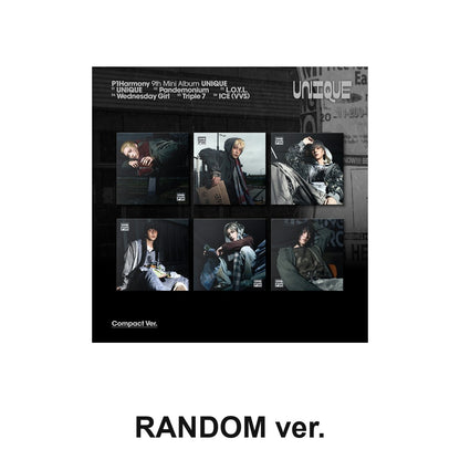 P1HARMONY - 9TH MINI ALBUM [UNIQUE] (COMPACT ver.) album — COMPACT RANDOM