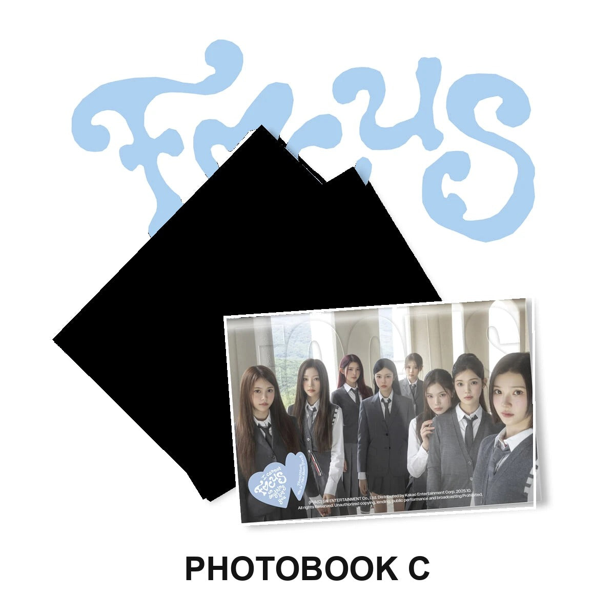 HEARTS2HEARTS - 1st Mini Album 'FOCUS' (Photobook ver.) album — PHOTOBOOK C