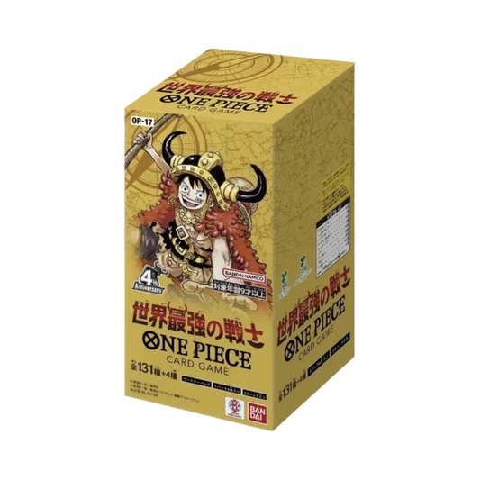 One Piece TCG OP-17 Booster Pack The World's Strongest Warriors Box Japanese version