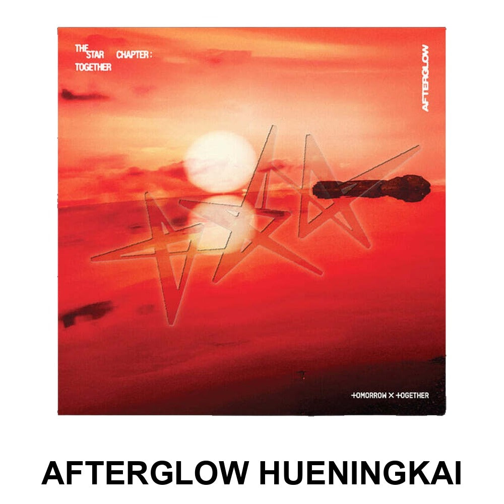 TOMORROW X TOGETHER - 'The Star Chapter: TOGETHER' (Afterglow ver.) album — AFTERGLOW HUENINGKAI