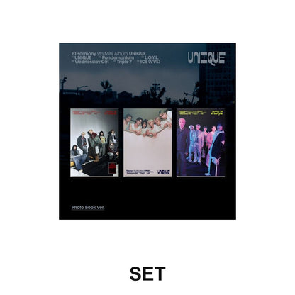 P1HARMONY - 9TH MINI ALBUM [UNIQUE] (PHOTOBOOK ver.) album — PHOTOBOOK SET