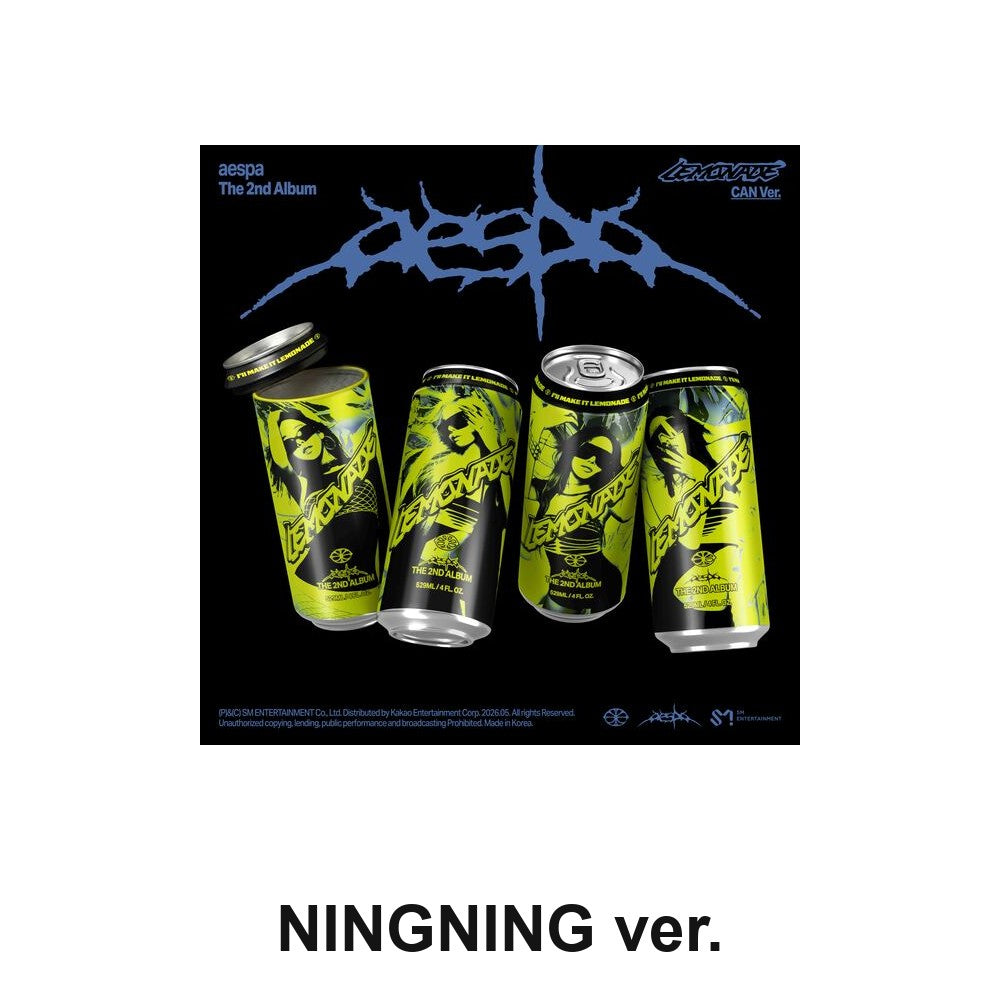 AESPA - 2ND FULL ALBUM [LEMONADE] (CAN ver.) album — CAN NINGNING