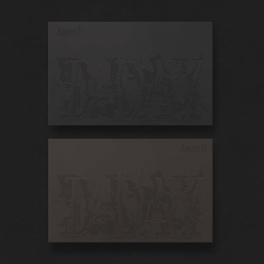 Agust D - D-DAY album cover