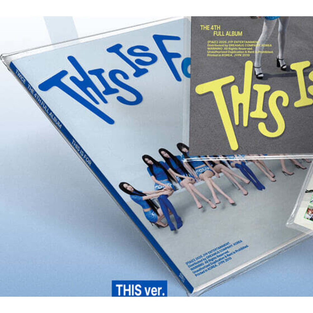 TWICE - 4TH FULL ALBUM [THIS IS FOR] (PHOTOBOOK ver.) album — PHOTOBOOK THIS