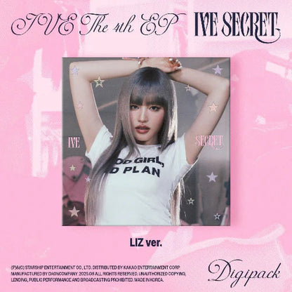 IVE - 4th EP 'IVE SECRET' (Digipack ver.) album — DIGIPACK LIZ