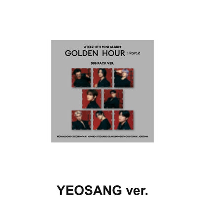 ATEEZ - 11TH MINI ALBUM [GOLDEN HOUR : PART.2] (DIGIPACK ver.) album — DIGIPACK YEOSANG