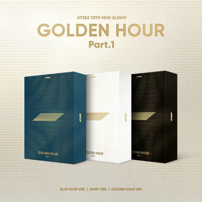 ATEEZ - 10TH MINI ALBUM [GOLDEN HOUR : PART.1] (PHOTOBOOK ver.) album