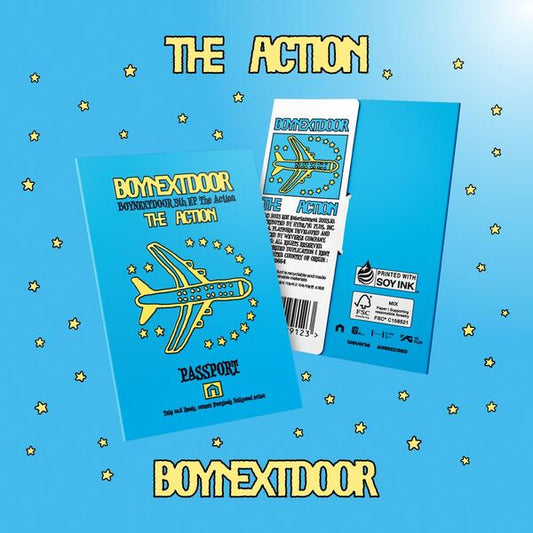 BOYNEXTDOOR - 5th EP 'The Action' (Weverse Albums ver.) album
