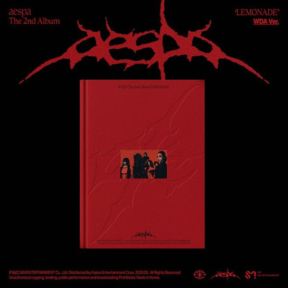 [READY STOCK] aespa 2 [LEMONADE] (WDA Ver.) 1