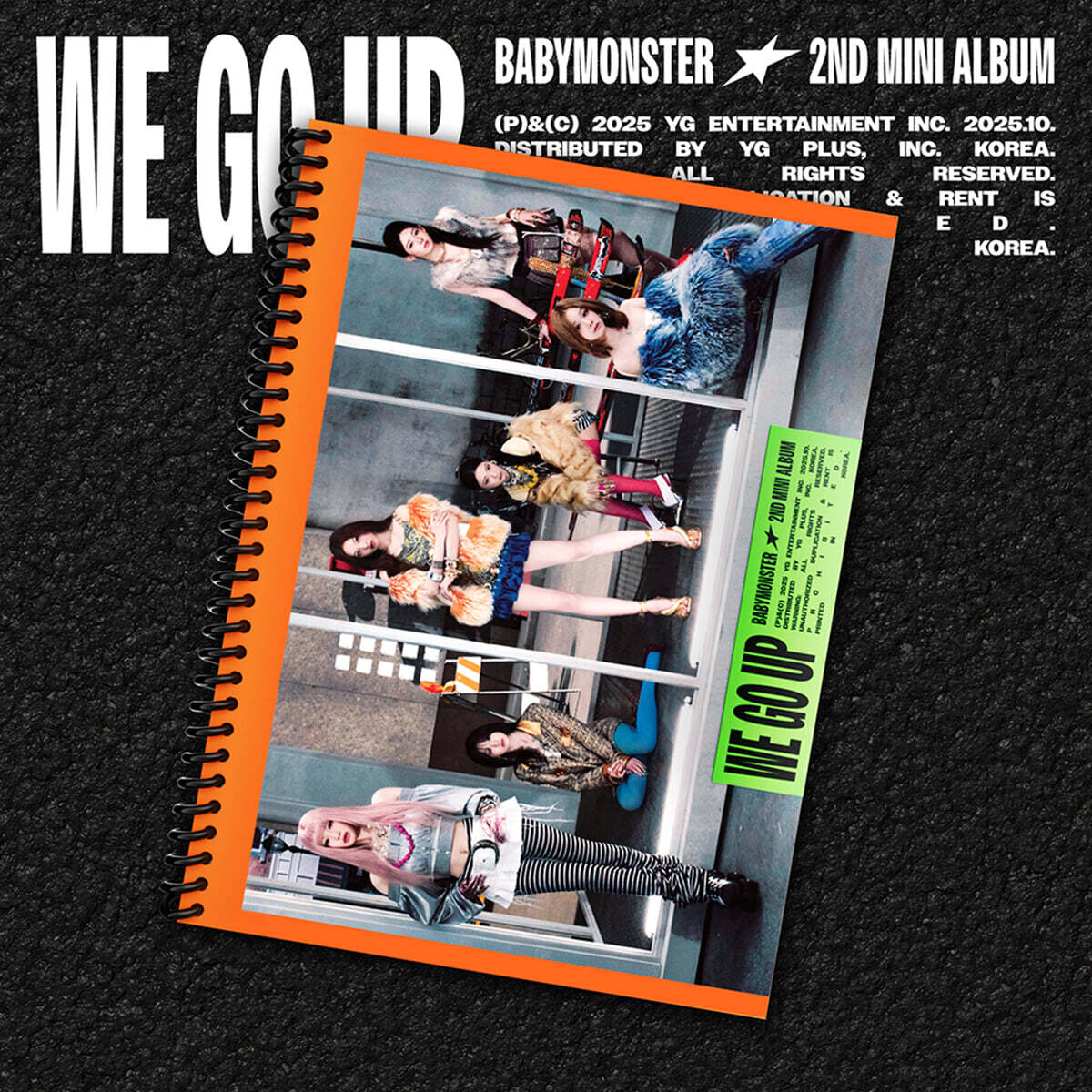 BABYMONSTER - WE GO UP [GO Ver.] album cover