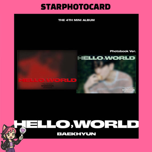 Product image of BAEKHYUN album “HELLO, WORLD” (Photobook Ver.) 