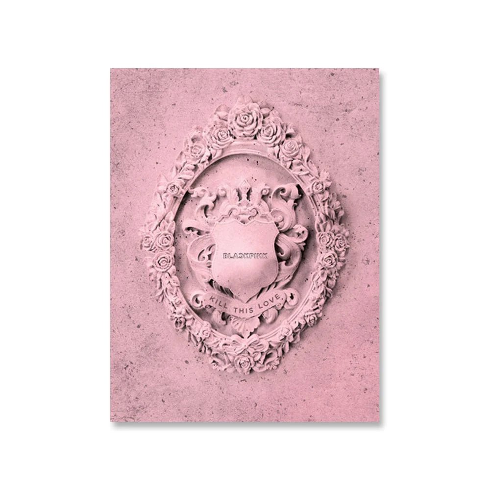 BLACKPINK - KILL THIS LOVE album cover pink