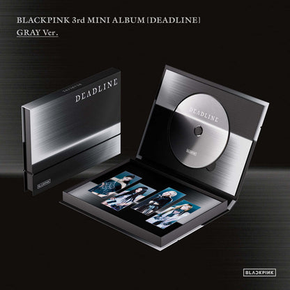 BLACKPINK - DEADLINE [GRAY Ver.] album cover